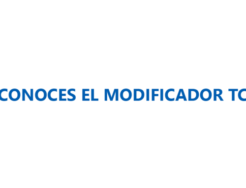 ¿CONOCES EL MODIFICADOR TC?